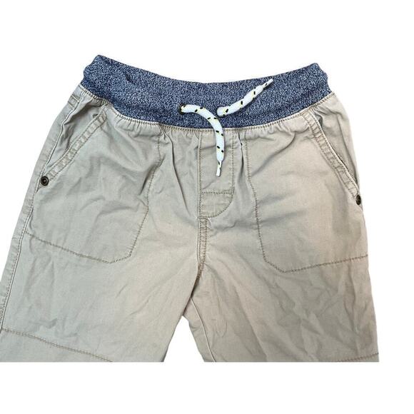 Carter's Boys 5T Khaki Drawstring pull on pants. Casual/School. Pockets. Toddler - Picture 2 of 4